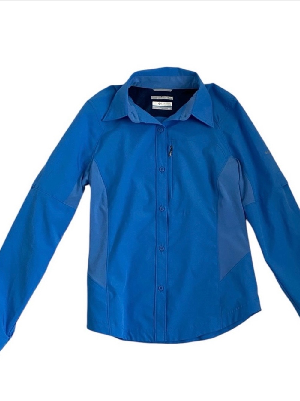 Columbia Omni-shade sun protection long sleeve hiking/ fishing size SP - Picture 9 of 9